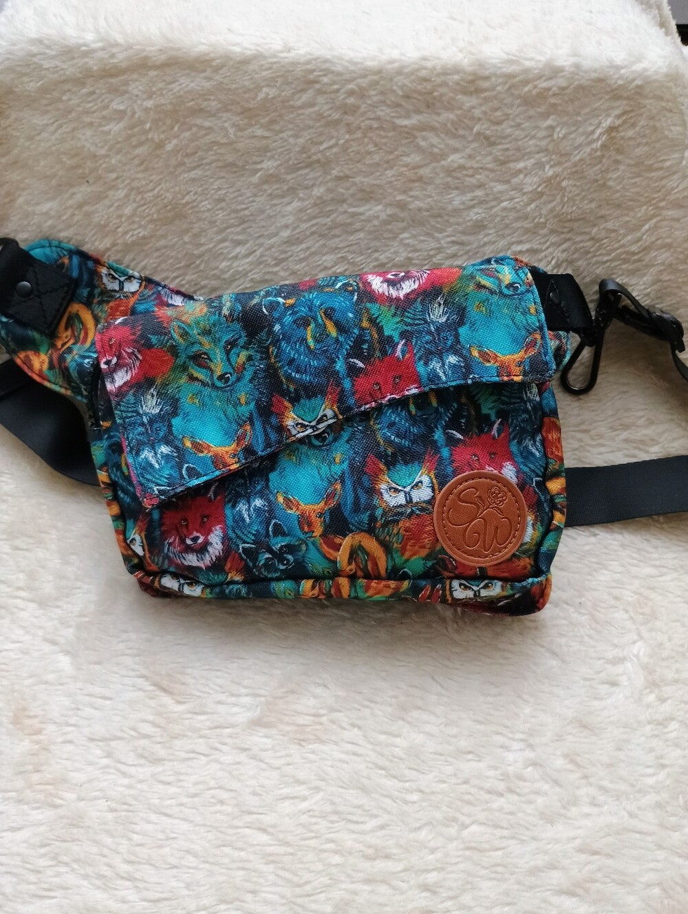 Sipsey Wilder Woodland Animals Hip Pack Crossbody Belt Bag